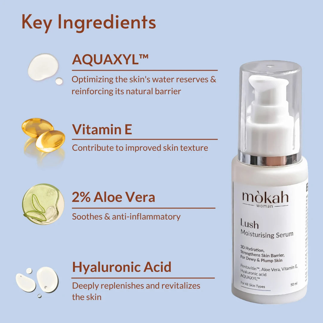Mòkah Lush Moisturising Serum 50ml