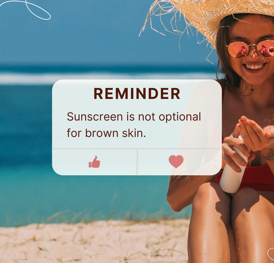 How to pick a sunscreen for brown skin?