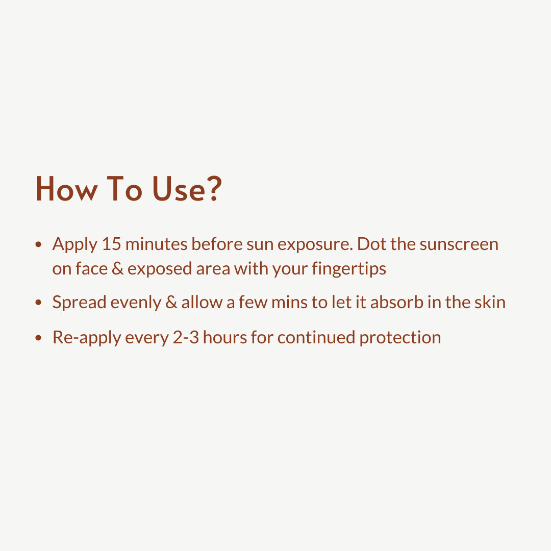 Sunsoak SPF 50 Tinted Sunscreen 50g